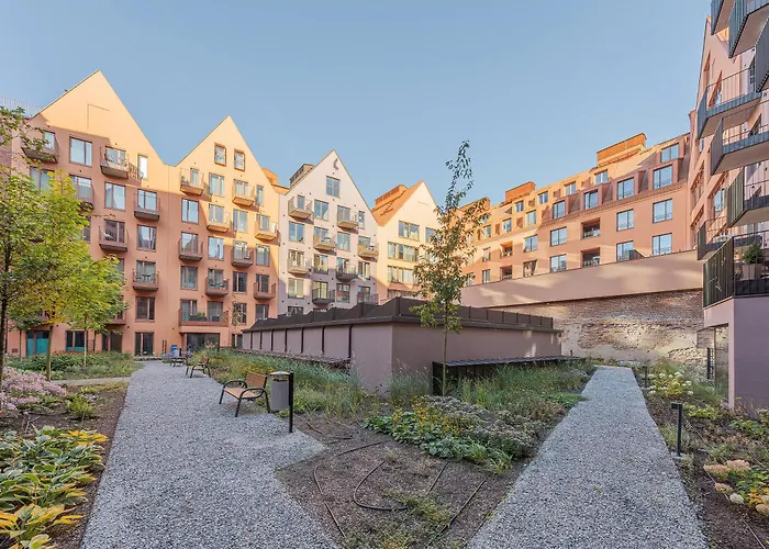 아파트 Marina Granaria By Comfort 그단스크